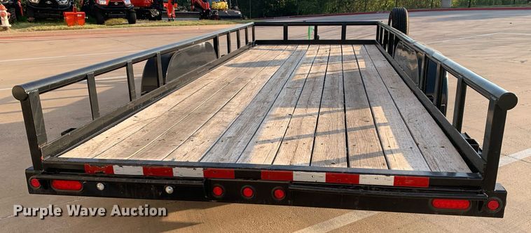 image for item JT9681 2020 Contract Manufacturing Orange Line TU10 utility trailer