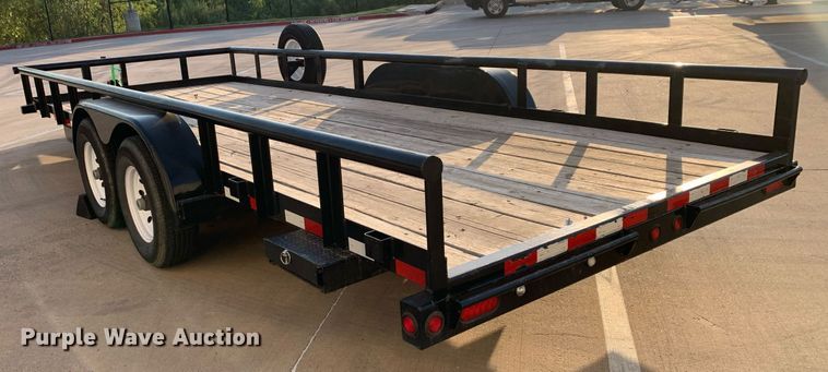 image for item JT9681 2020 Contract Manufacturing Orange Line TU10 utility trailer