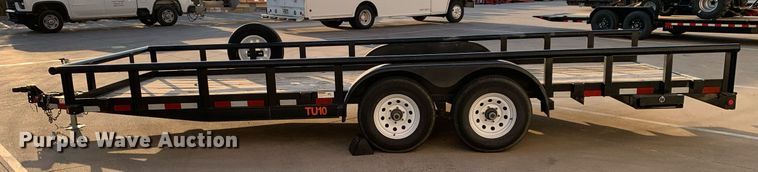 image for item JT9681 2020 Contract Manufacturing Orange Line TU10 utility trailer