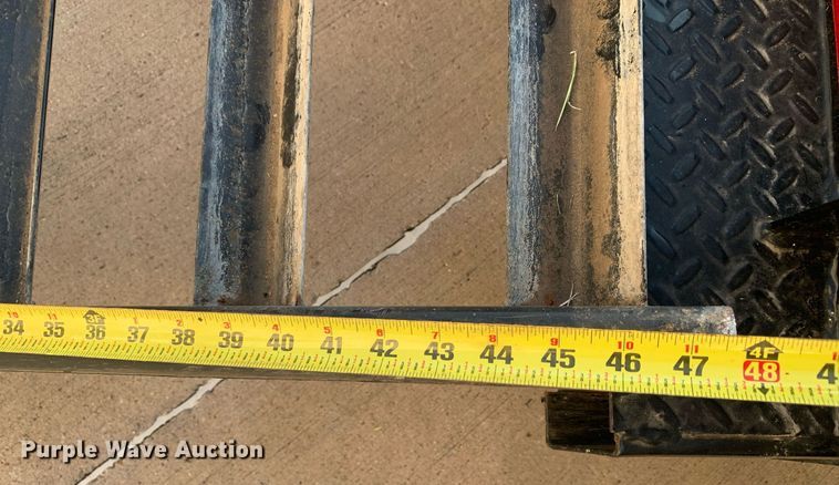 image for item JT9681 2020 Contract Manufacturing Orange Line TU10 utility trailer