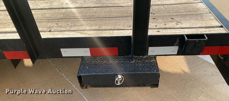 image for item JT9681 2020 Contract Manufacturing Orange Line TU10 utility trailer