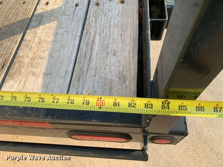 image for item JT9681 2020 Contract Manufacturing Orange Line TU10 utility trailer