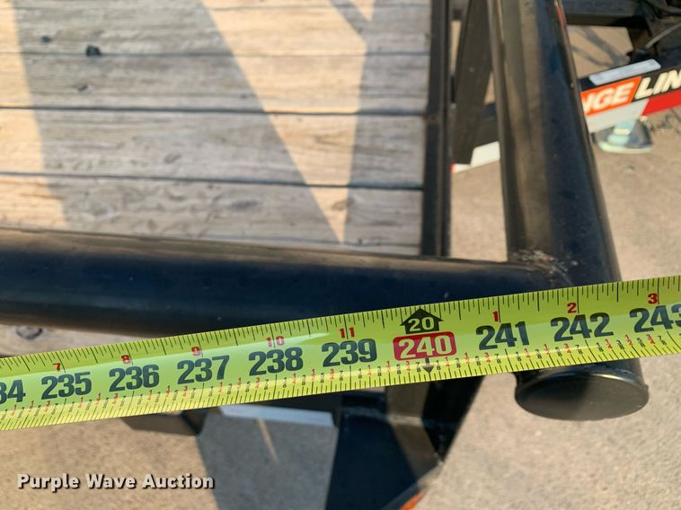 image for item JT9681 2020 Contract Manufacturing Orange Line TU10 utility trailer