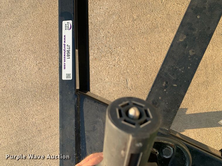 image for item JT9681 2020 Contract Manufacturing Orange Line TU10 utility trailer