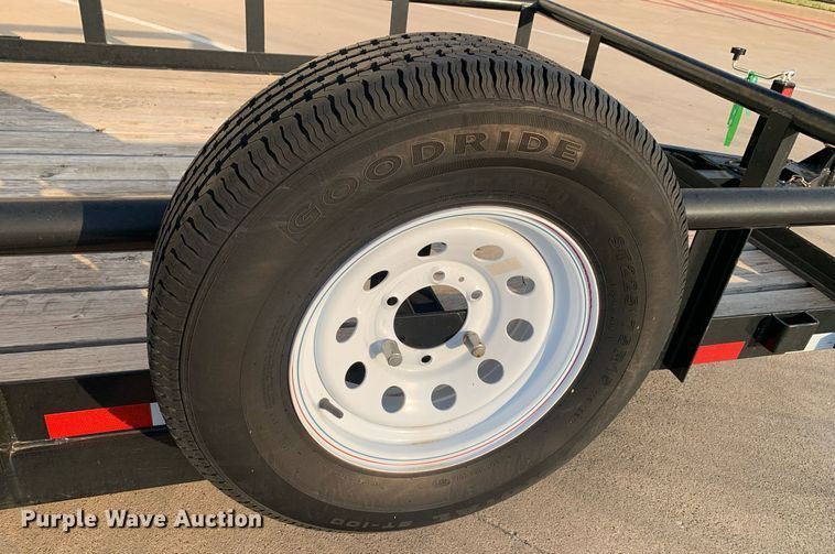 image for item JT9681 2020 Contract Manufacturing Orange Line TU10 utility trailer