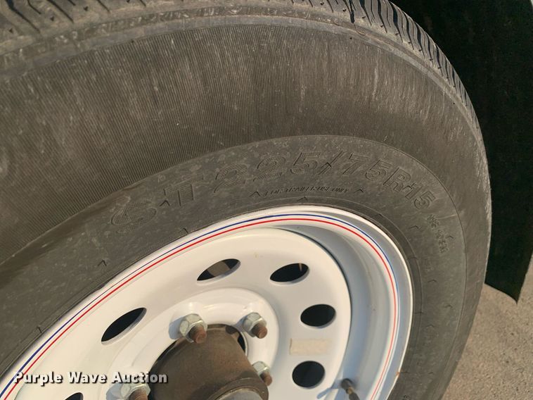 image for item JT9681 2020 Contract Manufacturing Orange Line TU10 utility trailer