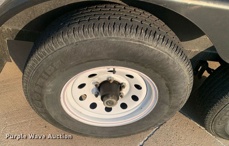 image for item JT9681 2020 Contract Manufacturing Orange Line TU10 utility trailer