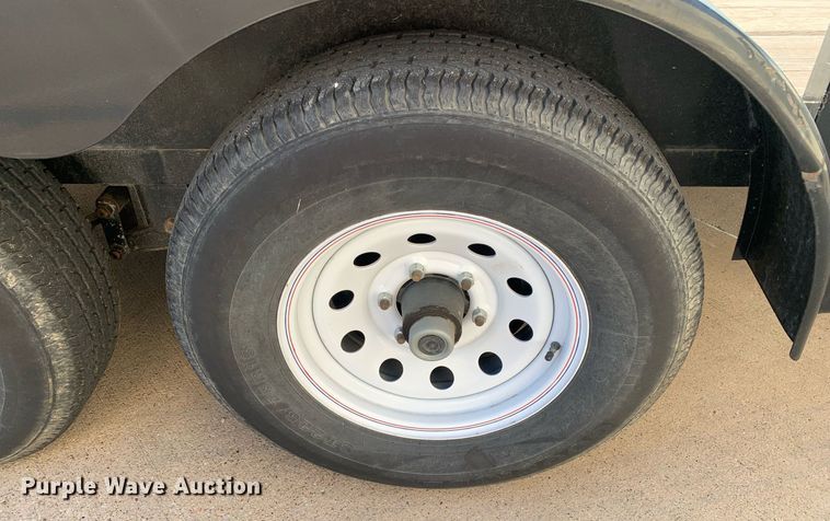 image for item JT9681 2020 Contract Manufacturing Orange Line TU10 utility trailer