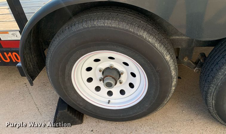 image for item JT9681 2020 Contract Manufacturing Orange Line TU10 utility trailer