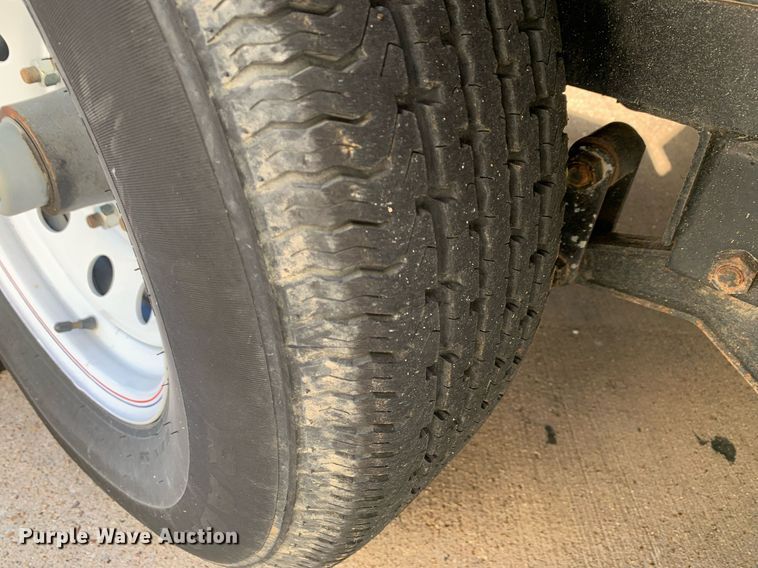 image for item JT9681 2020 Contract Manufacturing Orange Line TU10 utility trailer