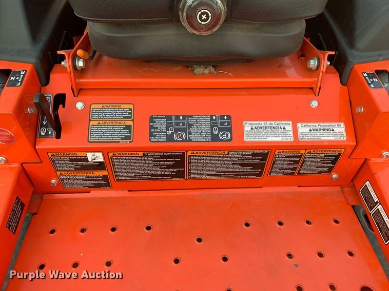 image for item JT9682 2023 Kubota  Z781KWTI ZTR lawn mower