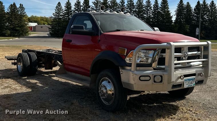 image for item LR9529 2014 Dodge Ram 4500 truck cab and chassis