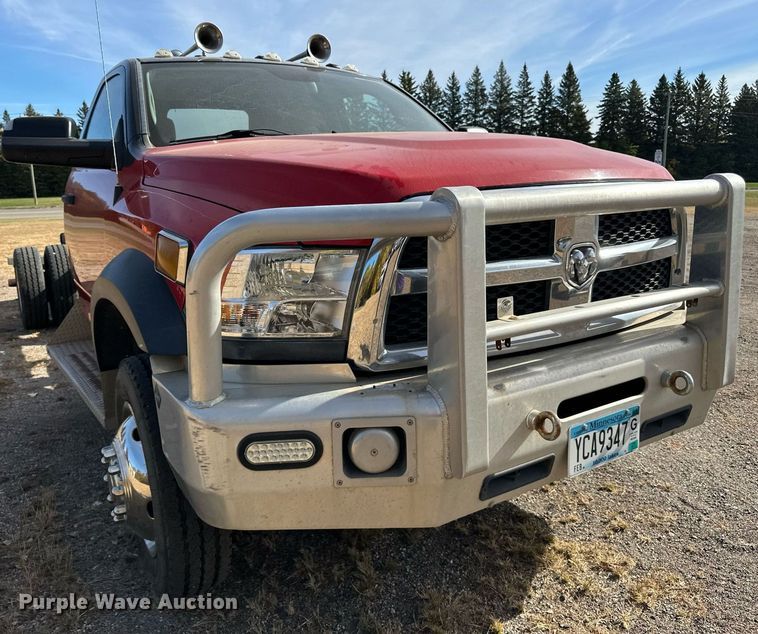 image for item LR9529 2014 Dodge Ram 4500 truck cab and chassis