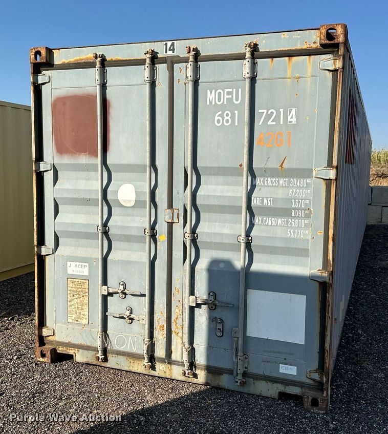 image for item MS9793 2008 CIMC 091A42G1-A Shipping container 