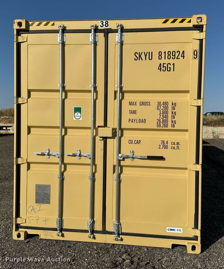 image for item MS9795 2024 CIMC 114M45 shipping container 