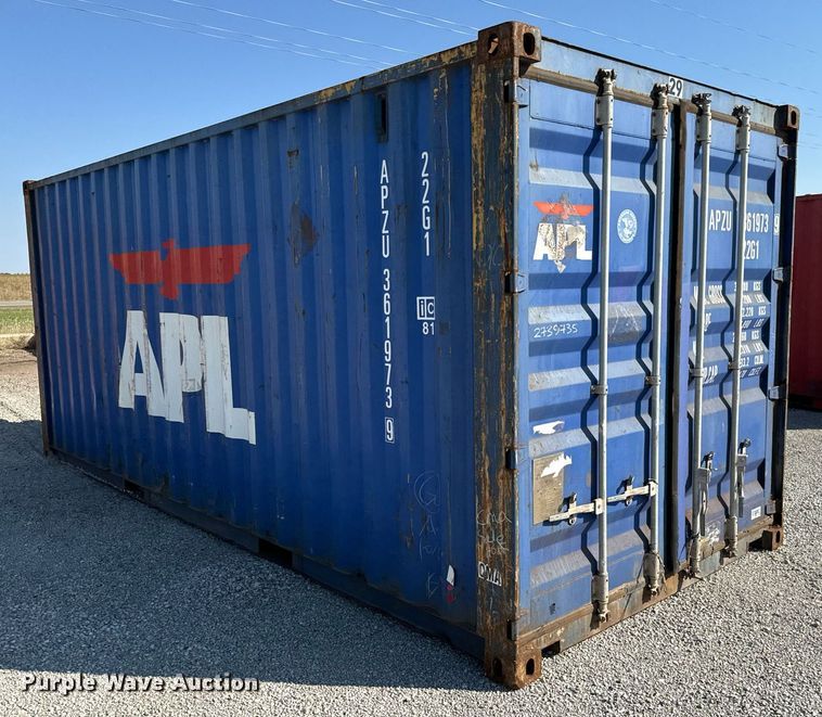 image for item MS9801 2007 CIMC CF20C-105A shipping container 