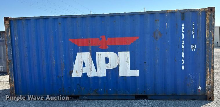 image for item MS9801 2007 CIMC CF20C-105A shipping container 