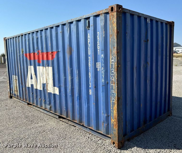 image for item MS9801 2007 CIMC CF20C-105A shipping container 