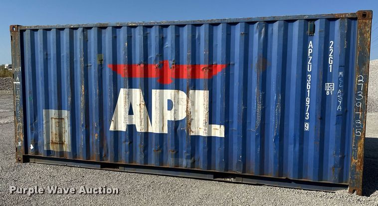 image for item MS9801 2007 CIMC CF20C-105A shipping container 