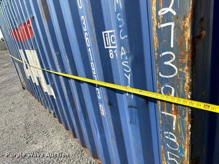 image for item MS9801 2007 CIMC CF20C-105A shipping container 