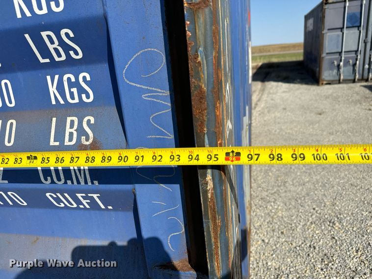 image for item MS9801 2007 CIMC CF20C-105A shipping container 