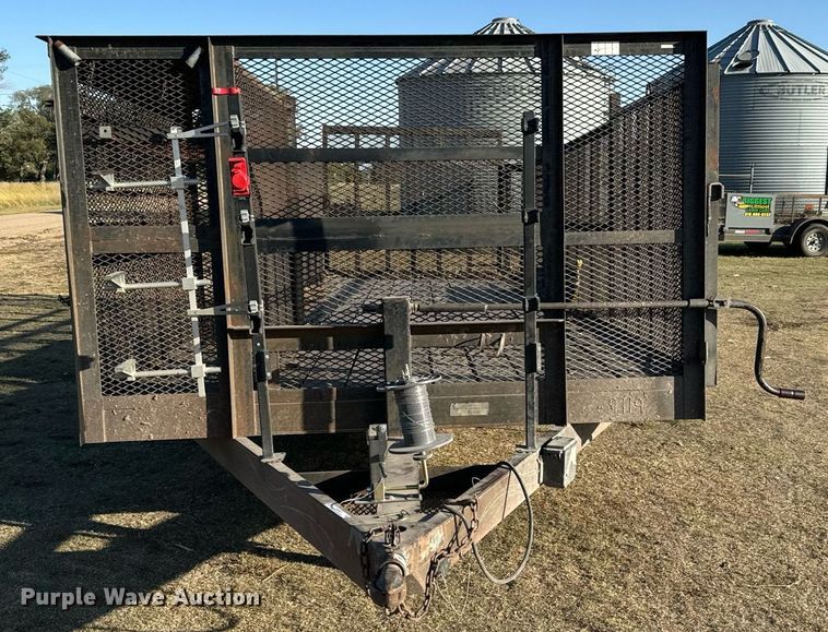 image for item MS9827 2001 Ark City Trailer utility trailer