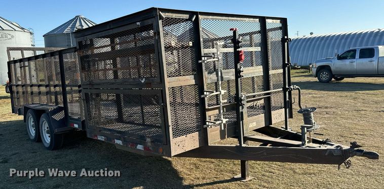 image for item MS9827 2001 Ark City Trailer utility trailer