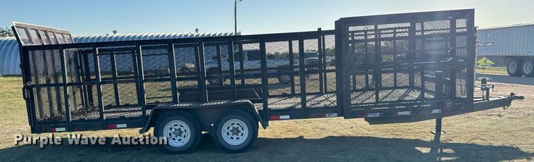 image for item MS9827 2001 Ark City Trailer utility trailer