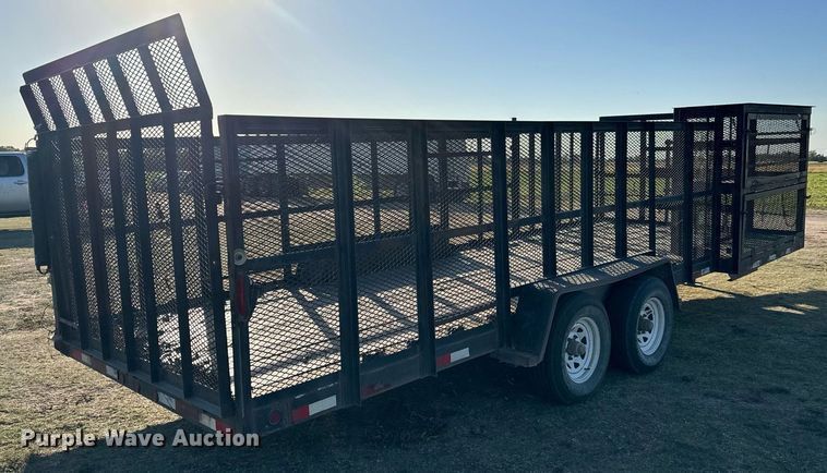image for item MS9827 2001 Ark City Trailer utility trailer