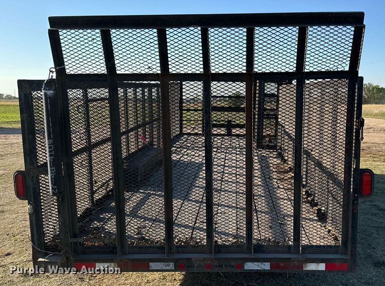 image for item MS9827 2001 Ark City Trailer utility trailer