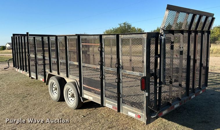 image for item MS9827 2001 Ark City Trailer utility trailer