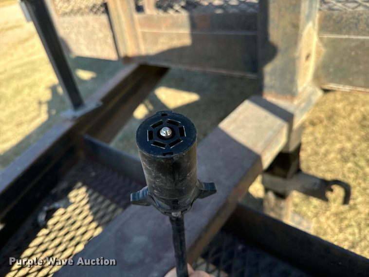 image for item MS9827 2001 Ark City Trailer utility trailer