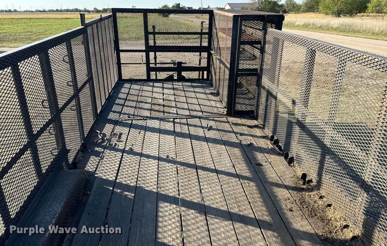 image for item MS9827 2001 Ark City Trailer utility trailer