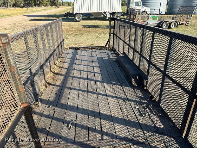 image for item MS9827 2001 Ark City Trailer utility trailer