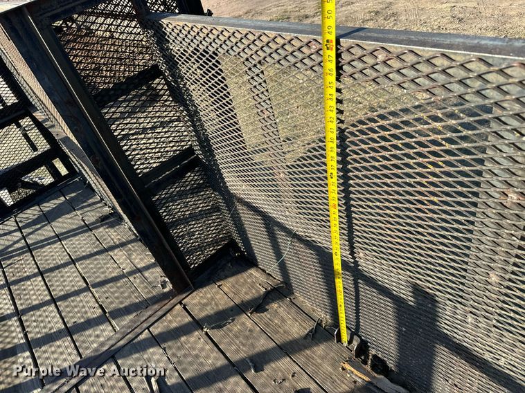 image for item MS9827 2001 Ark City Trailer utility trailer