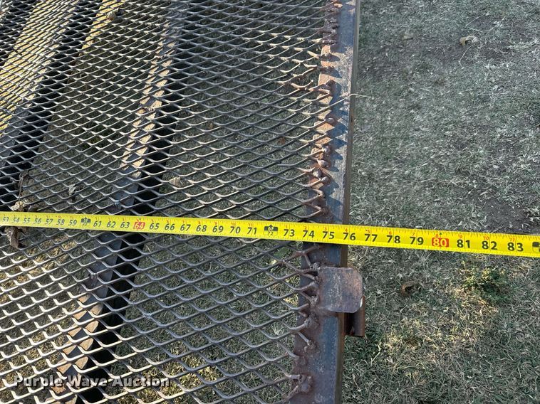 image for item MS9827 2001 Ark City Trailer utility trailer