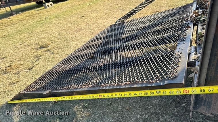 image for item MS9827 2001 Ark City Trailer utility trailer