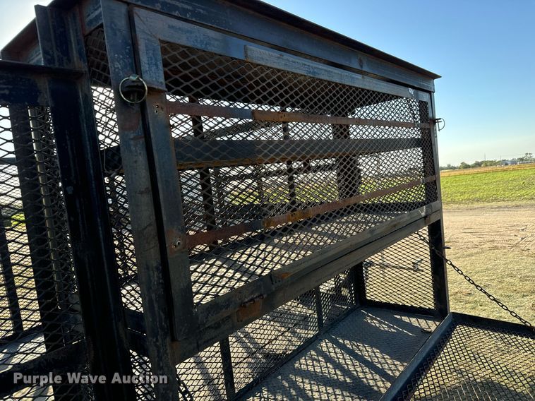 image for item MS9827 2001 Ark City Trailer utility trailer