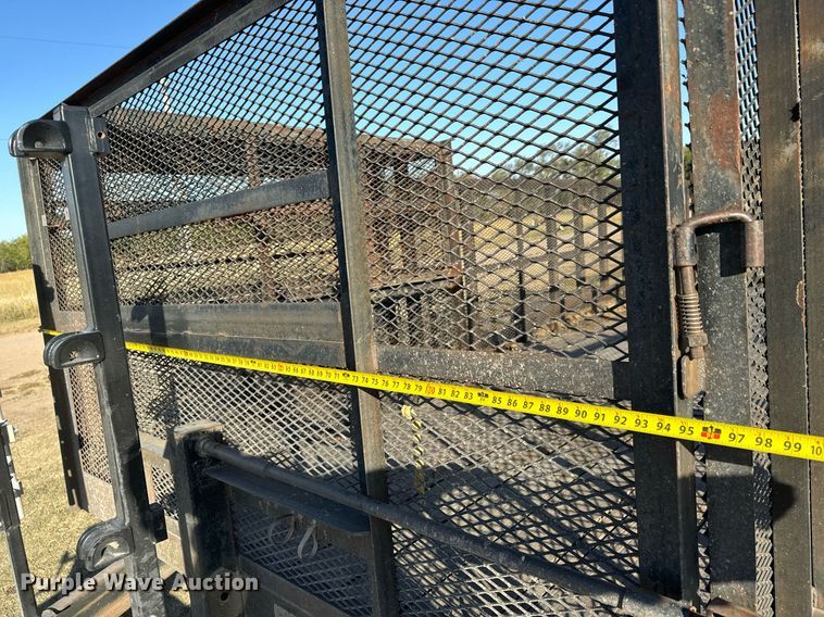 image for item MS9827 2001 Ark City Trailer utility trailer