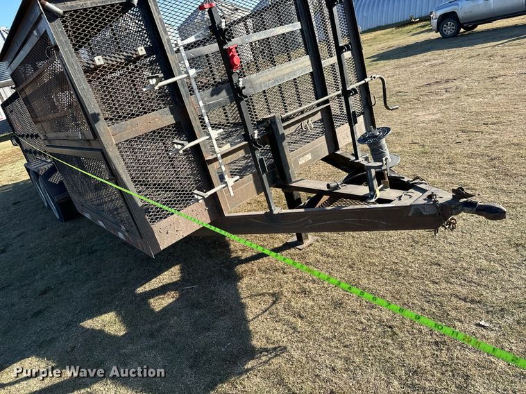 image for item MS9827 2001 Ark City Trailer utility trailer