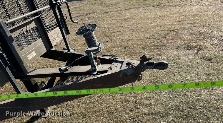 image for item MS9827 2001 Ark City Trailer utility trailer