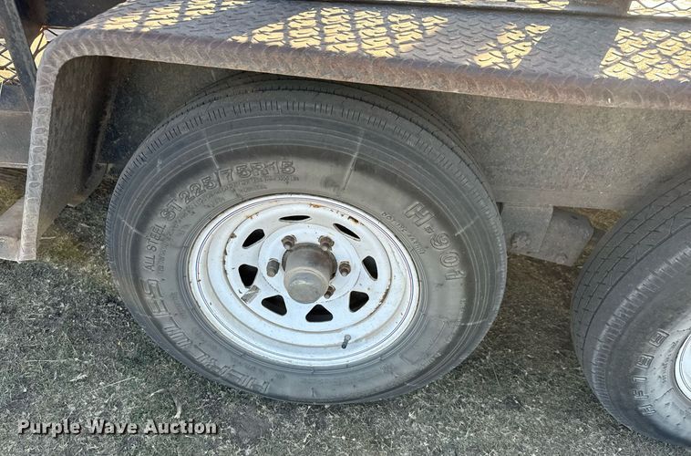 image for item MS9827 2001 Ark City Trailer utility trailer