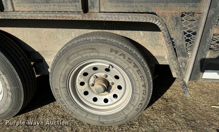 image for item MS9827 2001 Ark City Trailer utility trailer