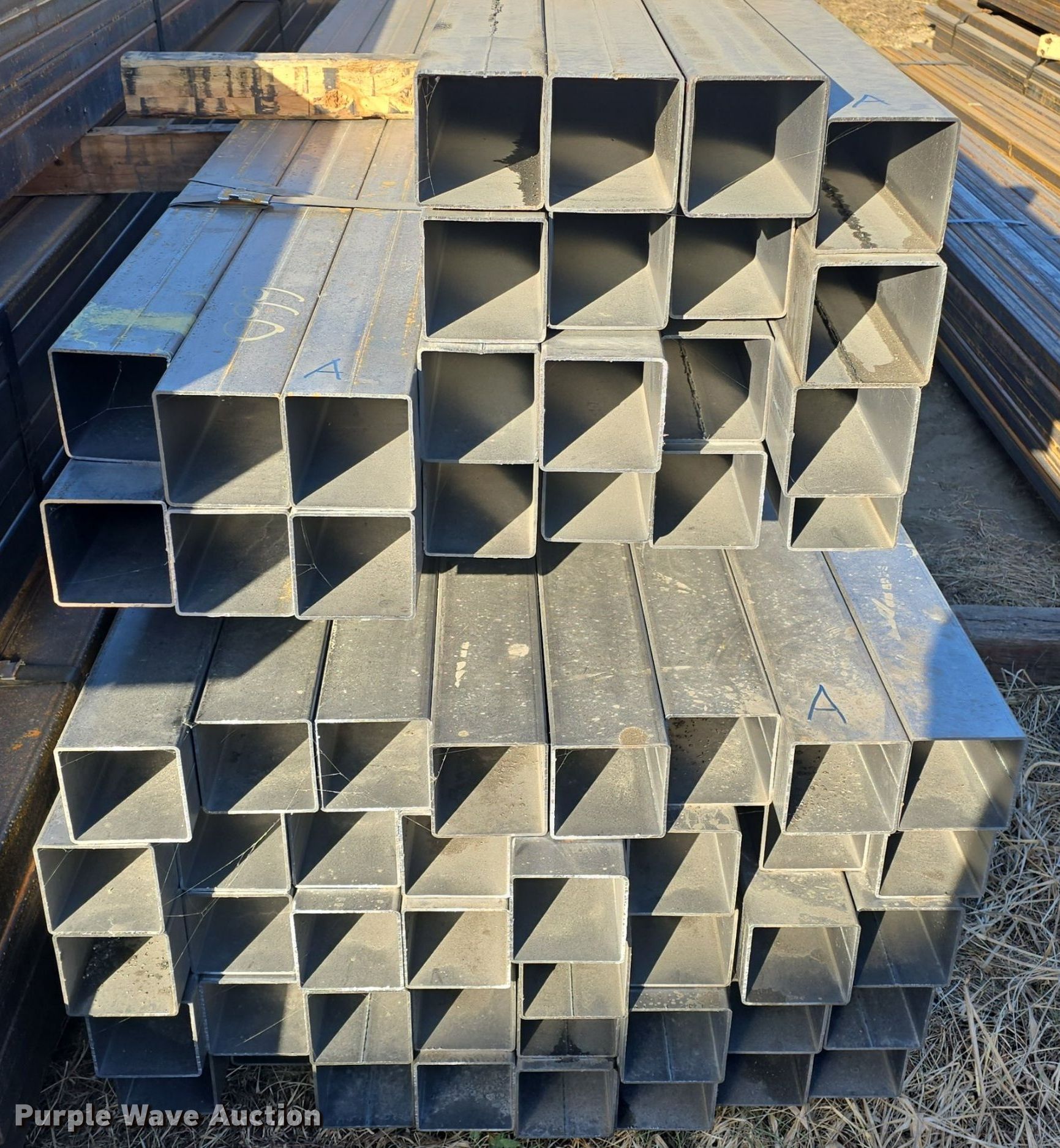 (62) pieces of rectangular tubing in Hoyt, KS | Item EK2273 for sale ...