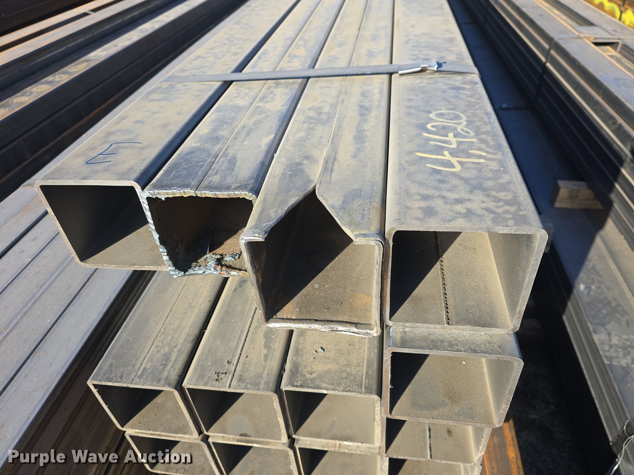 (2) bundles of rectangular tubing in Hoyt, KS | Item EK2277 sold ...