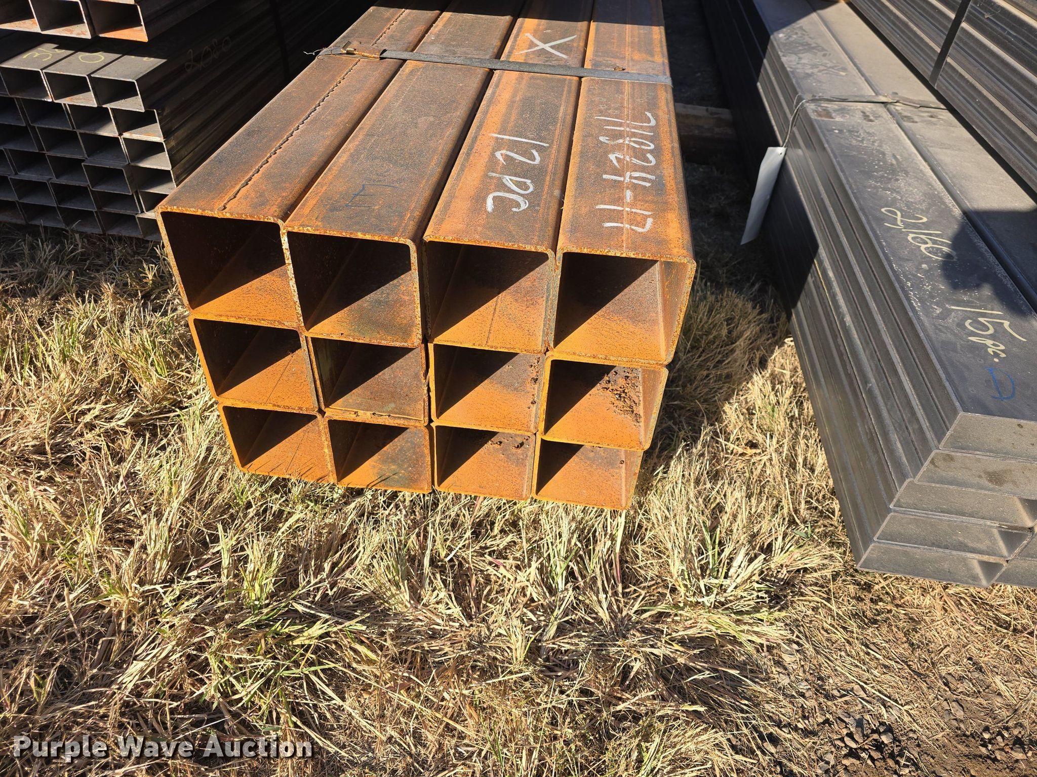 (2) bundles of rectangular tubing in Hoyt, KS | Item EK2277 sold ...