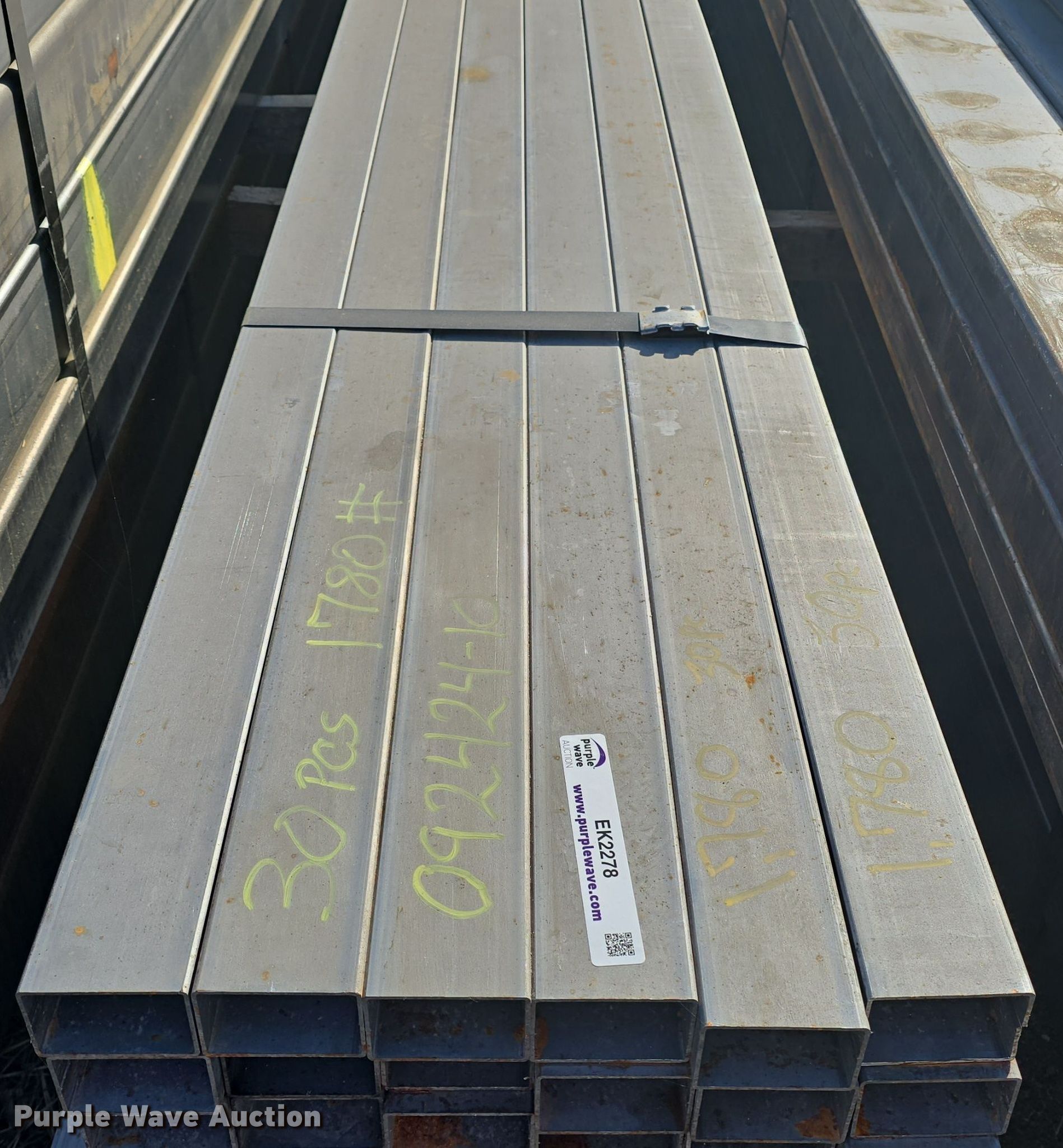 (66) pieces of rectangular tubing in Hoyt, KS Item EK2278 for sale