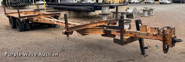 image for item DD3357 2003 Butler pole trailer