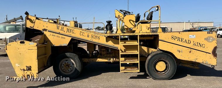 image for item DD3383 W.H. MFG chip spreader