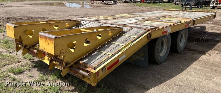 image for item DG4498 1997 Trail King equipment trailer